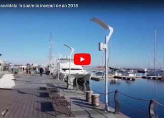 Mangalia, scaldata in soare la inceput de an 2018