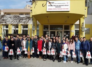 “Iepurașul TSD” a poposit la Căminul pentru Persoane Vârstnice din Constanța, plin cu daruri pentru bunici!