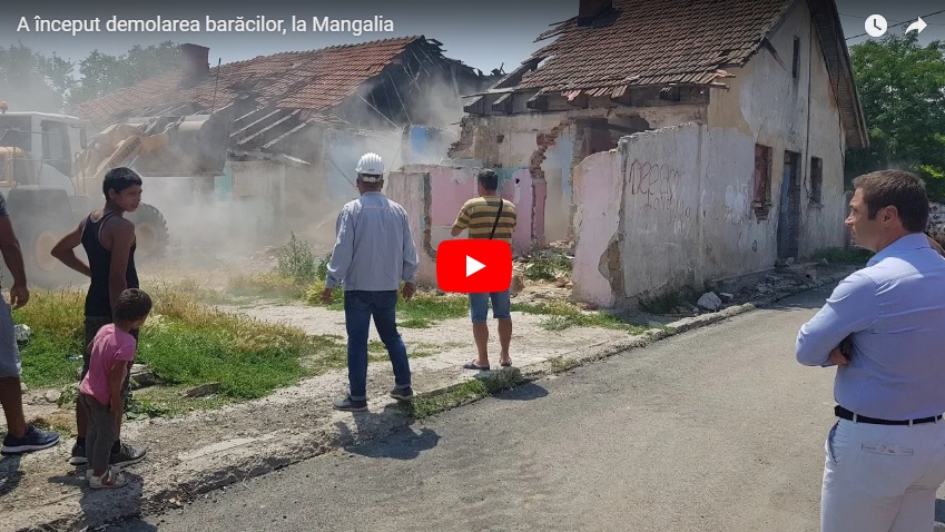 demolare baraci mangalia