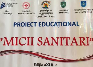Vineri, 8 iunie, la Casa de Cultura Mangalia va avea loc o nouă ediție a proiectului educațional “Micii Sanitari”