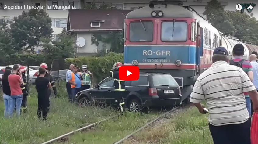 accident feroviar la Mangalia