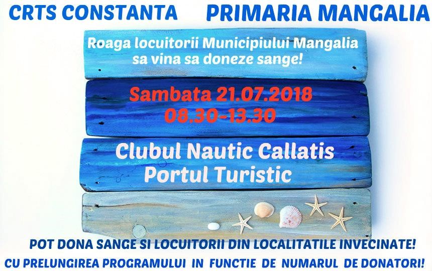 donare sange mangalia