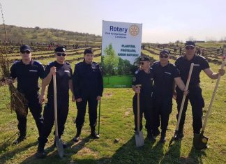 Jandarmii constănţeni au spus DA campaniei „Let’s Do It, România!”