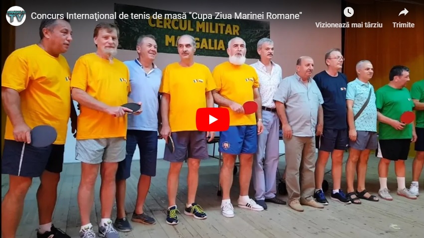 tenis de masă Cupa Ziua Marinei Romane