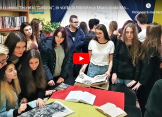 Elevii Liceului Teoretic “Callatis”, in vizita la Biblioteca Municipala Mangalia