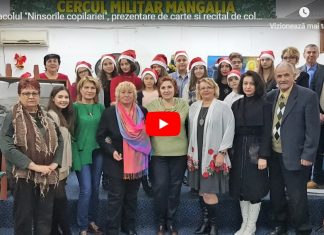 Spectacolul “Ninsorile copilariei”, prezentare de carte si recital de colinde la Clubul “Solteris”