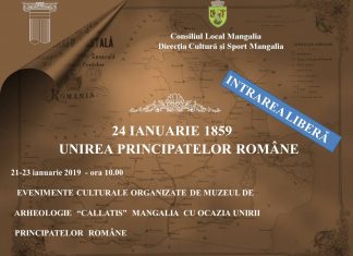 Evenimente dedicate Unirii Principatelor, la Muzeul de Arheologie Callatis din Mangalia