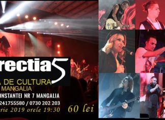 Concert Directia 5 la Casa de Cultură din Mangalia