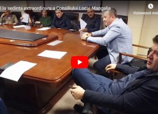 VIDEO! Scandal în ședința extraordinara a Consiliului Local Mangalia