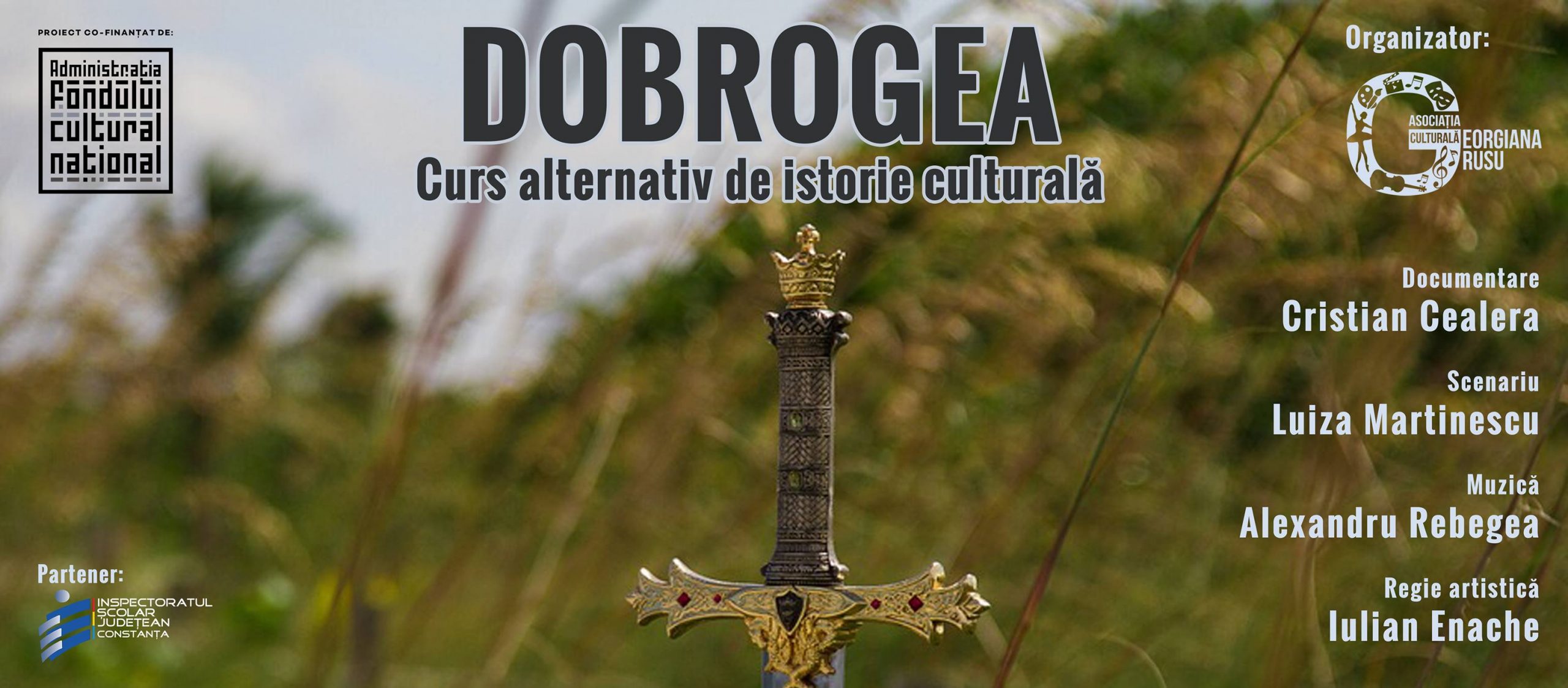 Dobrogea - curs alternativ de istorie, afis