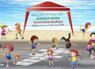 Bucurie în Mișcare revine în Cortul Kaufland din Mamaia Nord