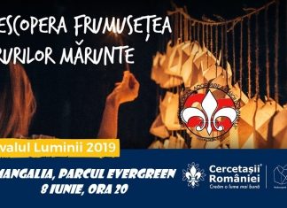 Cercetașii României organizează Festivalul Luminii, la Mangalia