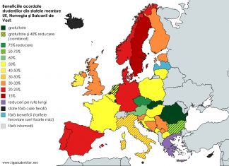 Liga Studenţilor (LS IAŞI) se opune reducerii beneficiilor de care se bucură studenţii la transportul feroviar. Vezi ce facilități pentru studenți pe calea ferată sunt în Europa
