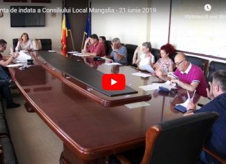 Sedinta de indata a Consiliului Local Mangalia – 21 iunie 2019