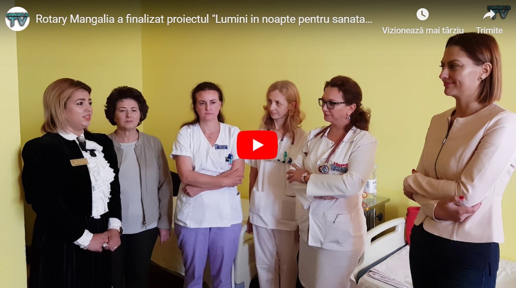 rotary mangalia Lumini in noapte pentru sanatate