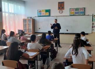 Campania “ Şcoala ta în siguranţă”, desfășurată de Gruparea de Jandarmi Mobilă Constanţa