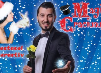 Magicianul Mario vă invită la spectacolul ,,Magia Crăciunului”