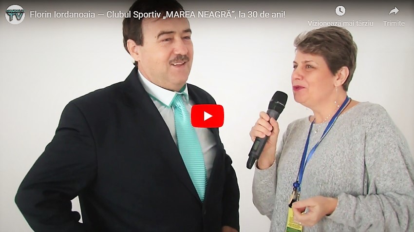 Florin Iordănoaia — Clubul Sportiv „MAREA NEAGRĂ”, la 30 de ani