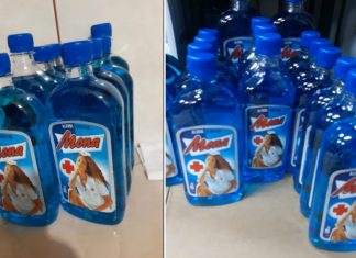 Spirt și mănuși confiscate de polițiști, la Mangalia