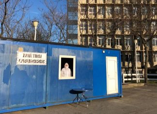 Un nou spațiu de triaj epidemiologic, la spitalul din Mangalia