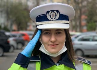 Reacția fabuloasă a Alexandrei, polițista care a oprit în trafic un medic care tocmai ieșise din gardă