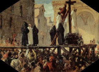 LECȚIA DE ISTORIE -23 mai: Executarea lui Savonarola, predicator și critic al moravurilor religioase a bisericii catolice