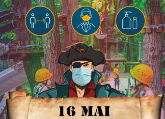 Începând de sâmbătă, 16 mai, căpitanul Barbarossa declară #DESCHIS Parcul de Aventură “Paradis Land” Neptun