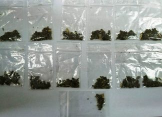 Depistat de jandarmi având asupra sa mai multe pliculeţe cu fragmente vegetale