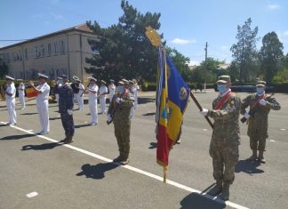 Mangalia: Peste 80 de tineri au depus jurământul militar pentru a intra la Forţele Navale
