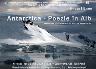 Muzeul de Istorie Națională și Arheologie Constanța găzduiește expoziția de fotografie și filmul Mirunei Blănaru, ”Antartica – Poezie în Alb”