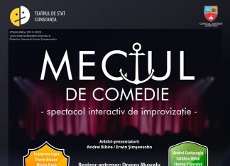 A patra premieră a stagiunii la Teatrul de Stat Constanța: MECIUL DE COMEDIE