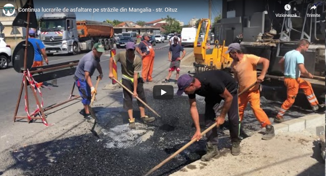 Asfaltare str Oituz Mangalia