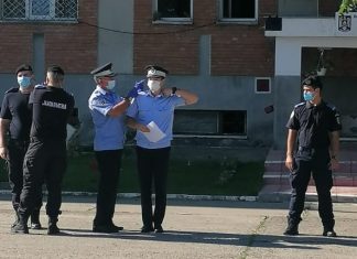 Jandarmi constănţeni avansaţi în grad, la termen