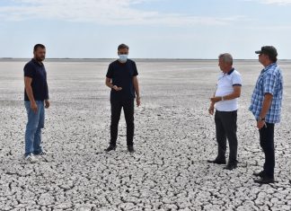 Situație dramatică: Lacul Nuntași, situat în comuna Istria, a secat