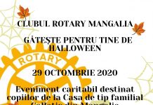 Clubul Rotary Mangalia gătește pentru tine de Halloween. Proiect inițiat cu scopul strângerii de fonduri pentru copiii de la Casa de tip familial “Callatis” din Mangalia