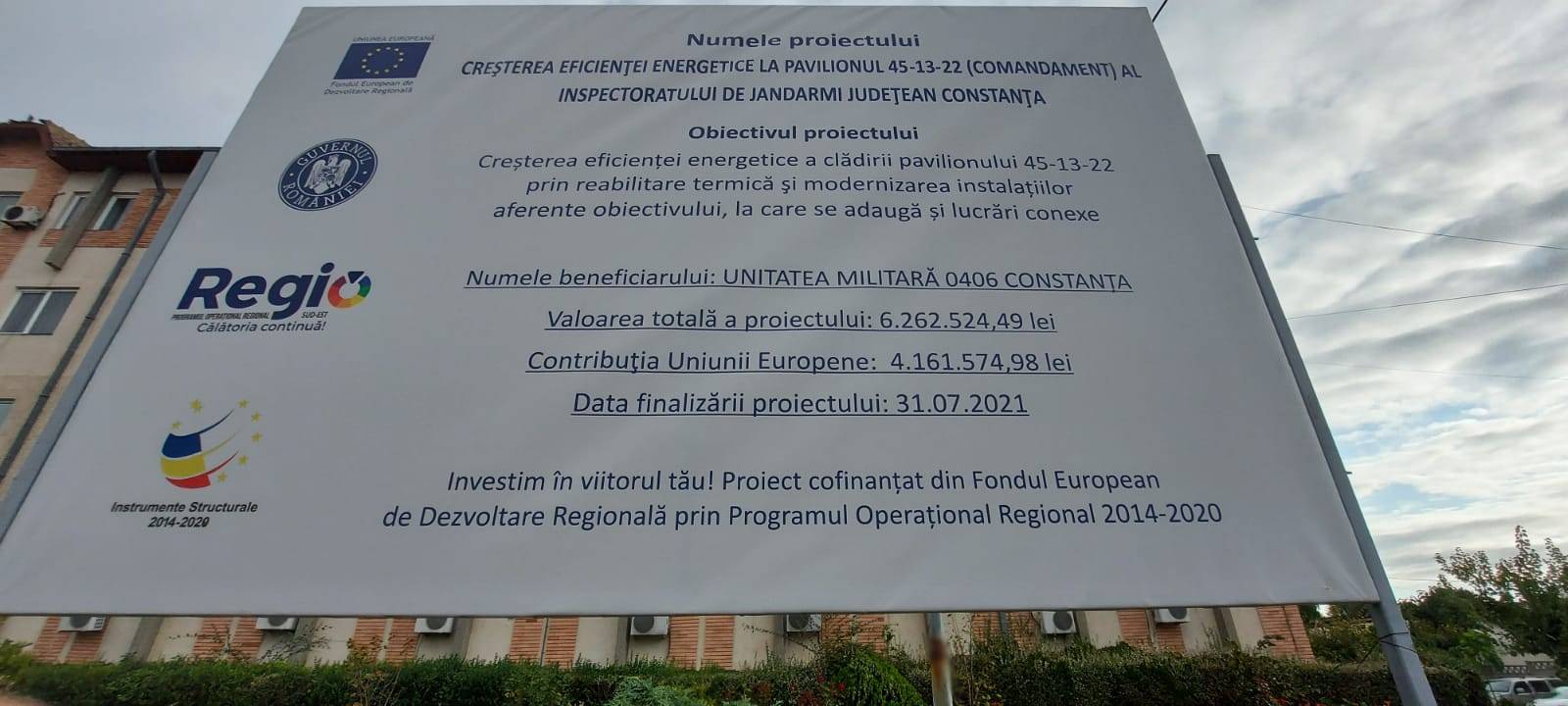 Fonduri UE jandarmerie