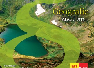 Manualul de Geografie pentru clasa a VIII-a, de la Editura Art Klett, desemnat câștigător la licitația organizată de Centrul Național pentru Politici și Evaluare în Educație, în anul 2020, și aprobat de Ministerul Educației, este deschis acum pentru opțiunile profesorilor