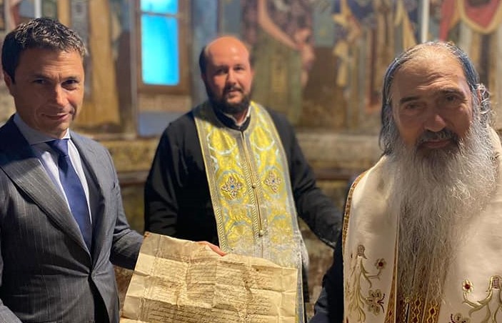 deschiderea Sfântului Pristol biserica Sf Gheorghe Mangalia 1