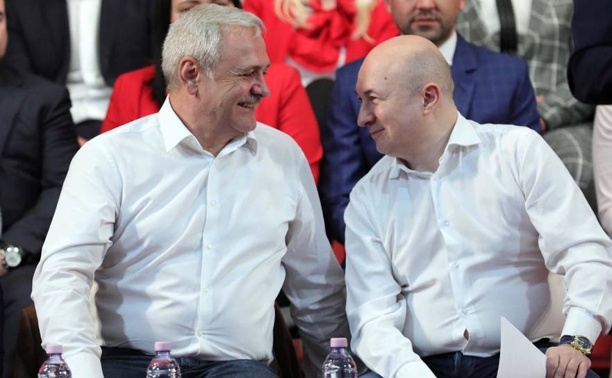 Codrin Ştefănescu şi Liviu Dragnea