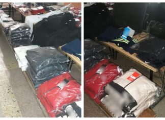 Comerciant din Mangalia, ”vizitat” de polițiștii antifraudă: vindea mărfuri contrafăcute și fără documente
