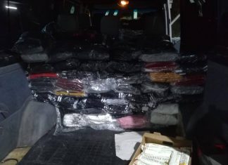 Haine contrafăcute, în valoare de peste 77.000 lei, confiscate de poliţiştii de frontieră de la P.T.F. Vama Veche