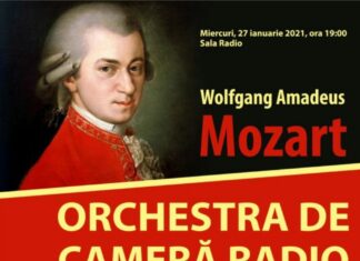 Primul concert live de la Sala Radio în 2021: Mozart dirijat de Tiberiu Soare