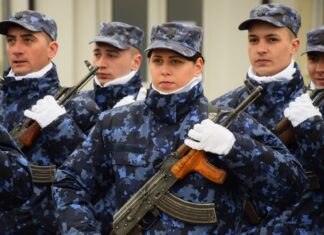Noi recruți la Școala de Aplicație a Forțelor Navale „Viceamiral Constantin Bălescu” din Mangalia