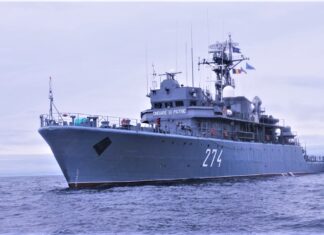 Instrucție întrunită, în plan naval, terestru și aerian a marinarilor militari