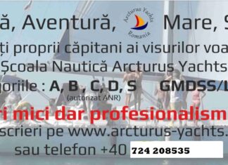 Au început înscrierile la Școala Nautică Arcturus Yachts. Deveniți proprii căpitani ai visurilor voastre