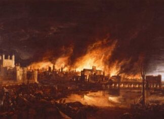 LECȚIA DE ISTORIE – 23 martie: Marele incendiu din București din anul 1847