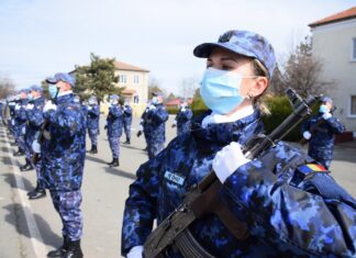 Eveniment militar la Mangalia. 86 de soldaţi profesioniști au depus Jurământul Militar