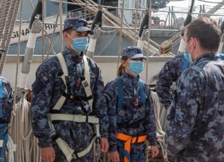 Marș de instrucție cu nava-școală „Mircea”, pe itinerariul Constanța – Sulina – Mangalia – Constanța