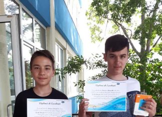 DIMCEA ALEXANDRU și HORNEA DAVID, absolvenții de nota 10 de la Școala Gimnazială Nr.3