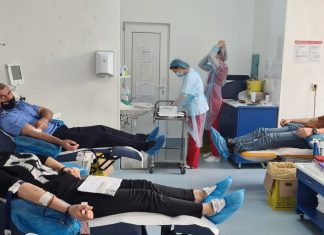 Jandarmii constănţeni donează sânge pentru semenii lor: ”Donează sânge, salvează o viaţă! Vino alături de noi!”